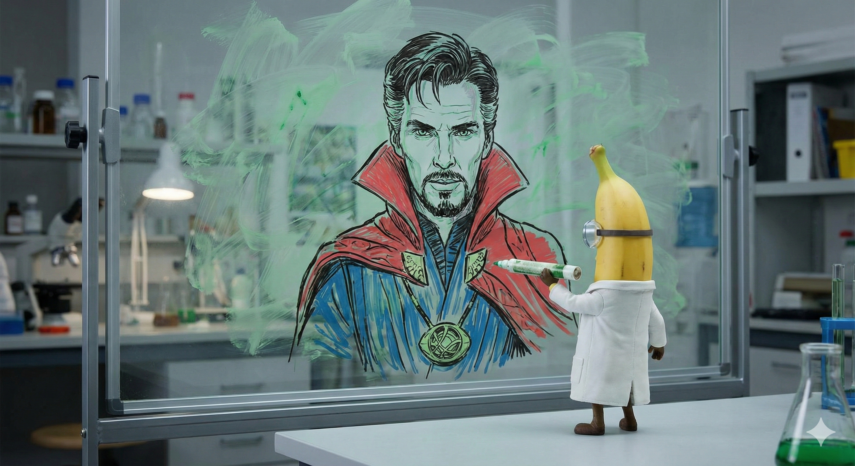 이번엔 닥터 스트레인지를 말아주는 나노 바나나